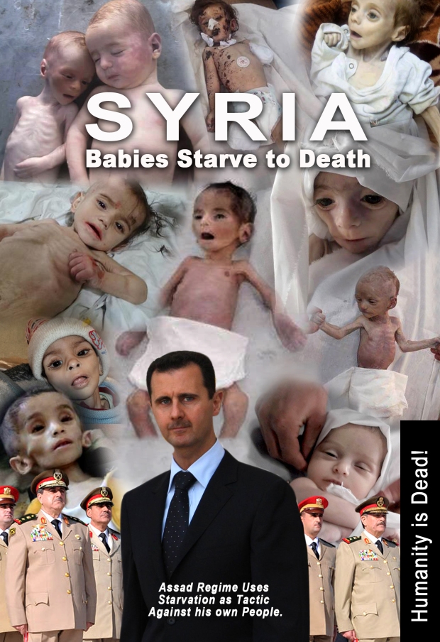 #Syrian Children are dying from the civil war