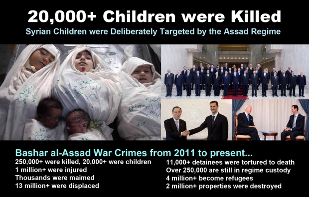 syria children assad bomb